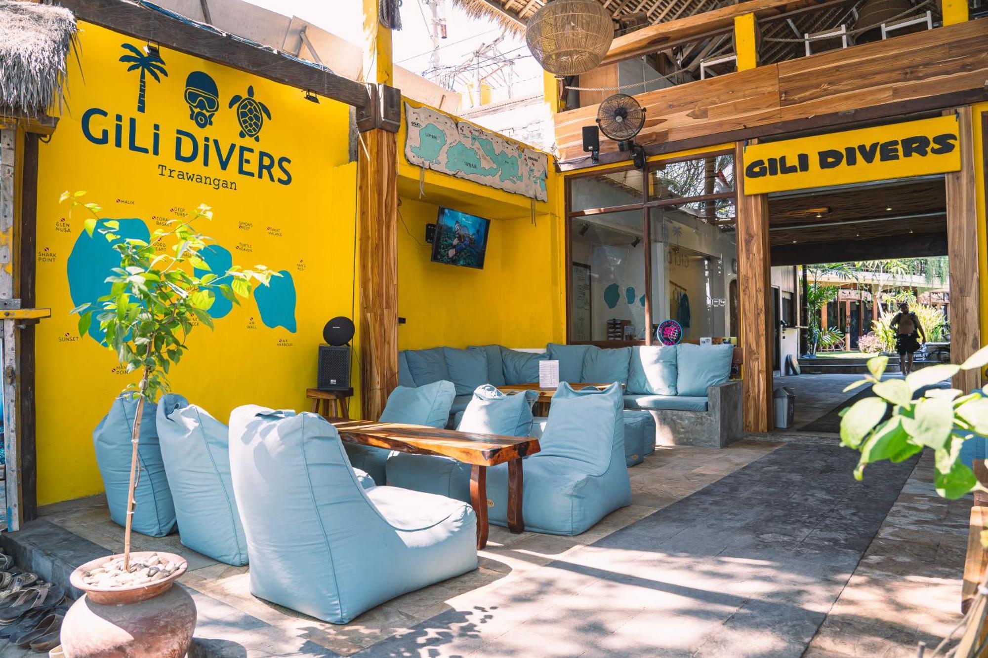 Gili Divers Hotel Gili Trawangan Exterior foto