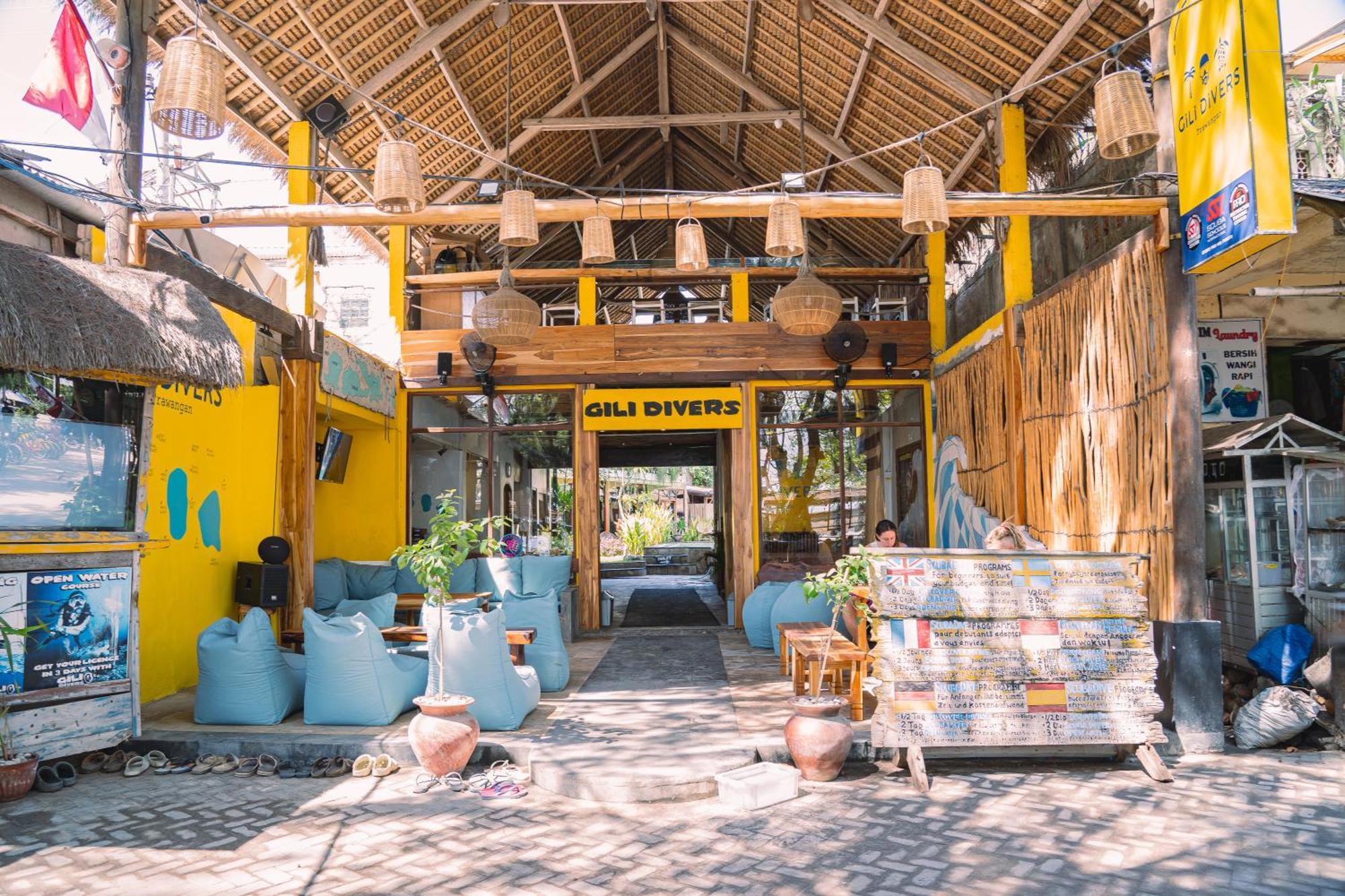 Gili Divers Hotel Gili Trawangan Exterior foto