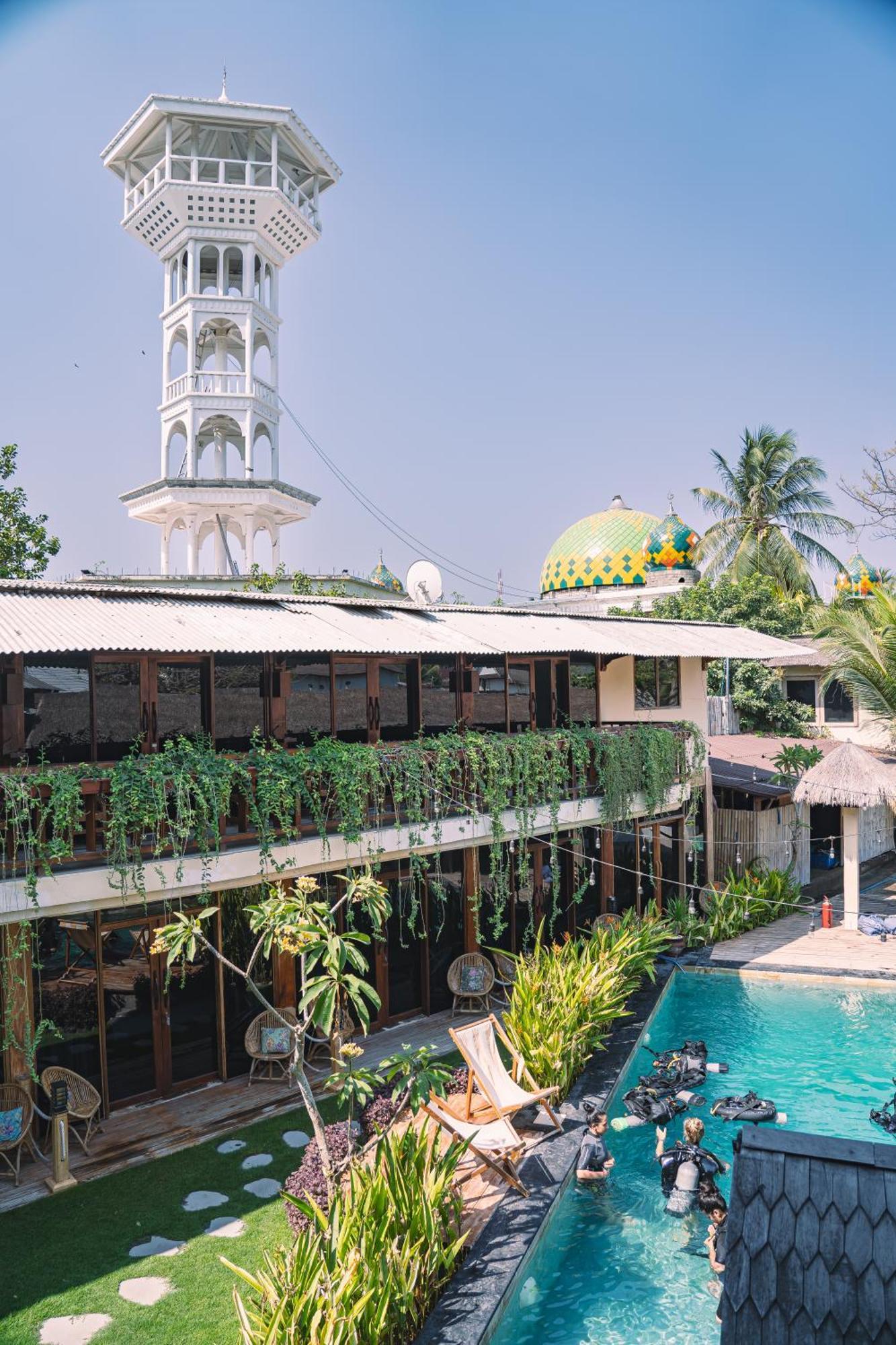 Gili Divers Hotel Gili Trawangan Exterior foto
